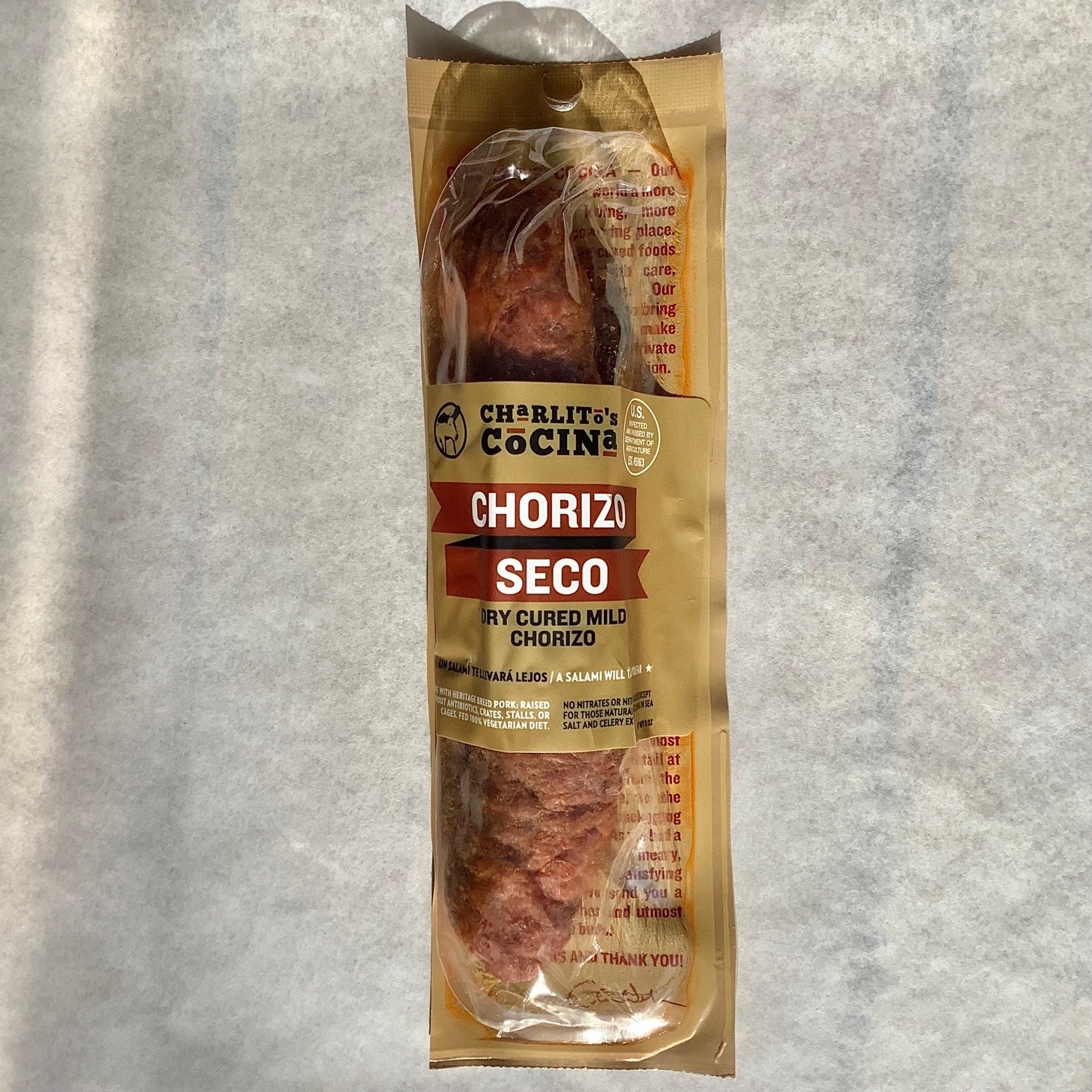 Chorizo Salamis Charlito's Cocina See & Be Kitchen